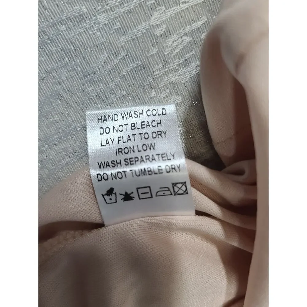 Superdown Remi Lace mini women's dress off white lace crochet Sz XS Cottagecore - Picture 8 of 10